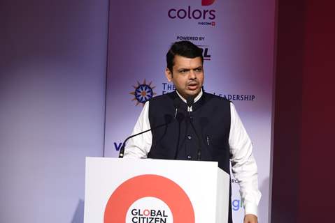Chief Minister Devendra Fadnavis at Launch of Global Citizen Festival of India