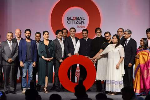 Celebs at Launch of Global Citizen Festival of India