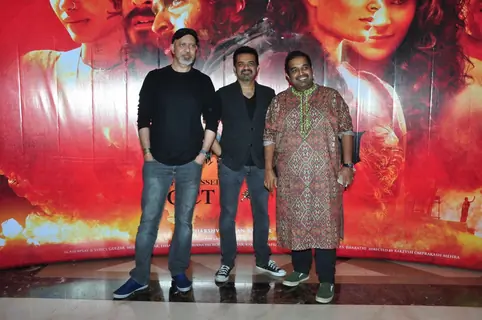 Ehsaan Noorani, Loy Mendonsa and Shankar Mahadevan at Music launch of film 'Mirzya'