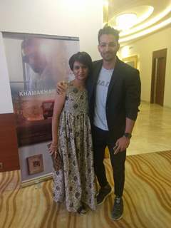 Harshvardhan Rane at Celebration of Hindi Diwas with an entertaining short film 'Khamakha'