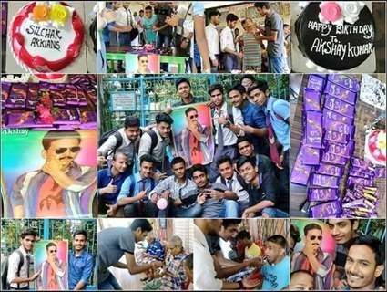 Akshay Kumar's fans celebrate his Birthday