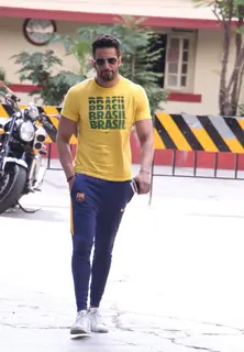 Upen Patel Snapped Post Leaving the Gym
