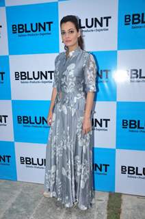 Dia Mirza at the Launch of Adhuna Bhabani's BBlunt in Malad