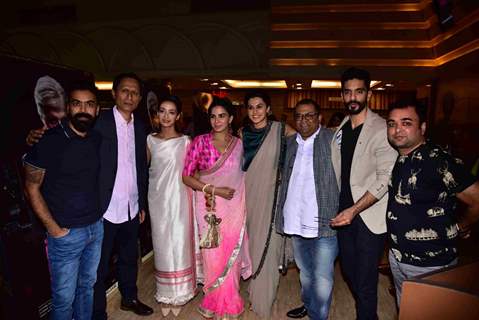 Angad Bedi, Taapsee Pannu, Kirti Kulhari and Andrea Tariang at Premiere of PINK in Delhi