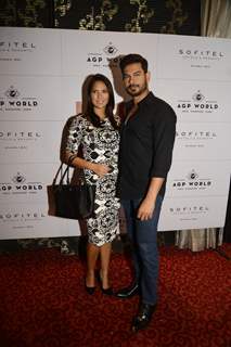 Keith Sequeira and Rochelle Maria Rao at Comedian Jason Bryne's Premiere Show
