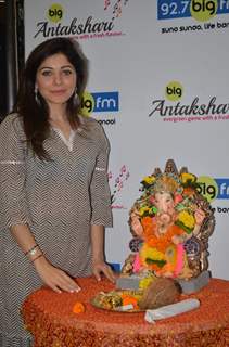 Kanika Kapoor at Big FM's Antakshari