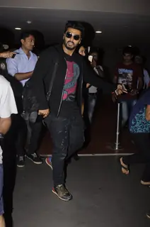 Airport Scenes: Arjun Kapoor!