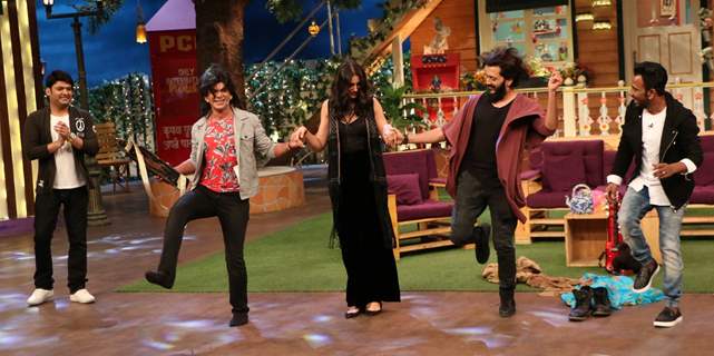 Celebs at Promotion of 'Banjo' on Sets of The Kapil Sharma Show