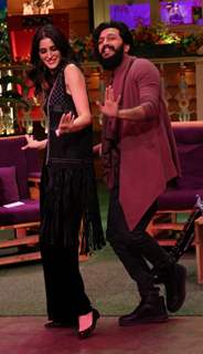 Riteish Deshmukh and Nargis Fakhri at Promotion of 'Banjo' on Sets of The Kapil Sharma Show