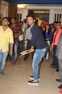 Sushant Singh Rajput promotes 'M.S. Dhoni: The Untold Story' on the sets of Kum Kum Bhagya