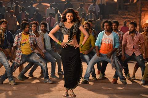 Kajal Aggarwal from Pakka Local Song in Janatha Garage