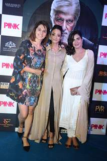 Taapsee Pannu, Andrea Tairang and Kirti Kulhari Press Meet of PINK in Delhi