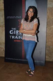 Bhavana Balsavar at Screening of film 'The Girl on the train'