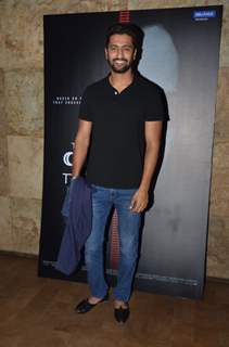 Vicky Kaushal at Screening of film 'The Girl on the train'