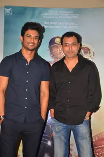 Sushant Singh Rajput and Neeraj Pandey promotes 'M.S. Dhoni: The Untold Story'