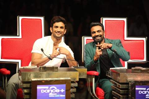 Celebs at Promotion of 'M.S. Dhoni: The Untold Story' on sets of Dance Plus 2