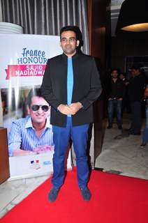 Zaheer Khan at Sajid Nadiadwala's french honour