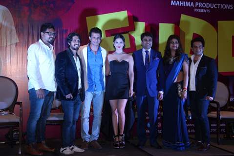 Sharman Joshi and Sunny Leone at Music launch of film 'Fuddu'