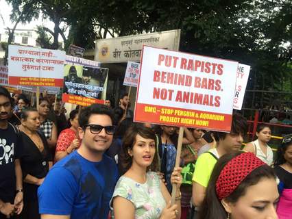 Karan Mehra and Nisha Rawal come out to support India Unites for Animals