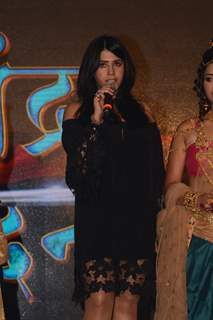 Ekta Kapoor at Press meet of STAR Plus's upcoming show Chandra-Nandni