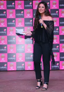 Mona Jaswir Singh at Press meet of Comedy Nights Bachao