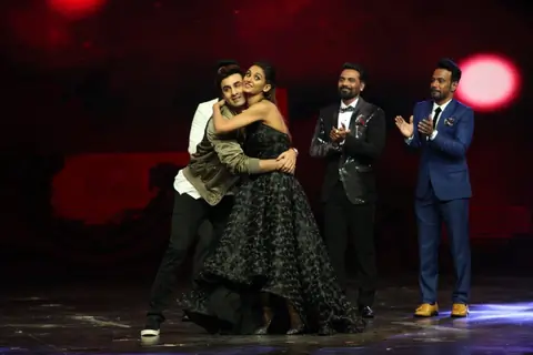 Ranbir Kapoor and Shakti Mohan dancing on the sets of The Dance Plus 2