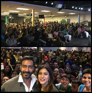 Ajay and Kajol's US Tour Ends on a High