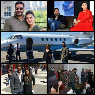 Ajay and Kajol's US Tour Ends on a High