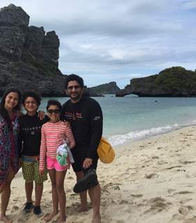 Actor Arshad Warsi on trip to Thailand with Family