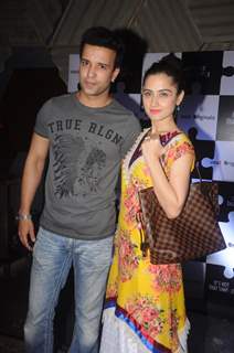 Sanjeeda Sheikh and Aamir Ali Malik at Press meet of Swara Bhaskar's web show 'Its Not That Simple'