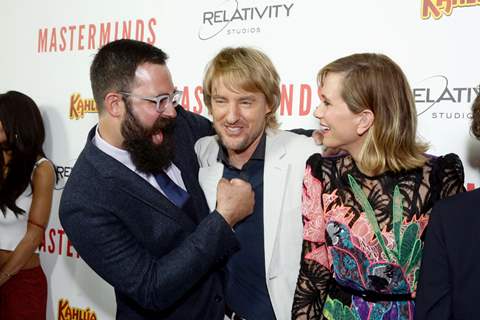 Celebs at Hollywood premiere of the movie Masterminds