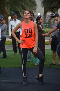 Jacqueline Fernandez, Kalki Koechlin and Sakshi Mallik at PUMA 'Do You' Event