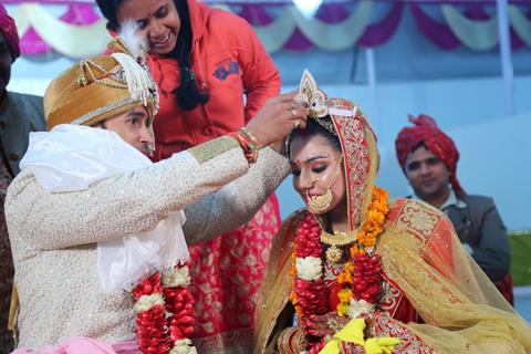 Wedding pictures: Karan Sharma and Tiaara Kar