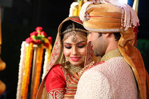 Wedding pictures: Karan Sharma and Tiaara Kar