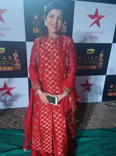 Kavita Paudwal at Star Screen Awards 2016