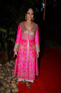 Asha Negi at  Kishwer Merchant and Suyyash Rai's Mehendi Ceremony