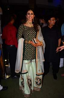 Kishwer Merchant at her Sangeet Ceremony