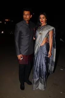 Barkha Bisht Sengupta and Indraneil Sengupta at Kishwer Merchant and Suyyash Rai's Sangeet Ceremony