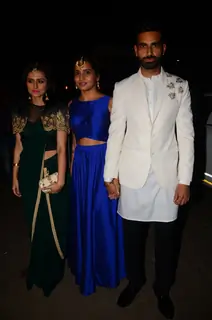 Riddhi Dogra at Kishwer Merchant and Suyyash Rai's Sangeet Ceremony