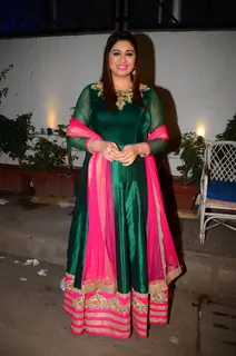 Vahbbiz Dsena at Kishwer Merchant and Suyyash Rai's Sangeet Ceremony