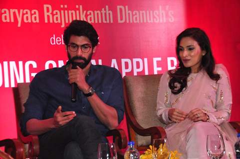 Launch of Aishwarya R Dhanush's Book 'Standing on an Apple box'