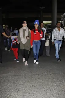Airport Diaries: Kajol with her daughter