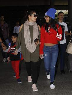 Airport Diaries: Kajol with her daughter