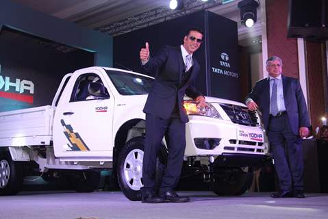 Akshay Kumar at the Launch of Tata Xenon Yodha