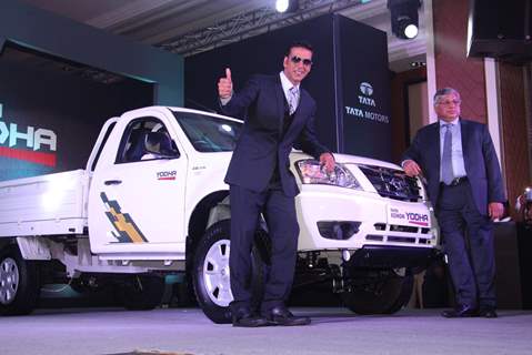 Akshay Kumar at the Launch of Tata Xenon Yodha