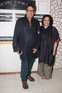 Tanvi Azmi at Javed Akhtar's Birthday Bash