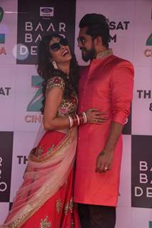 Kishwer Merchant and Suyyash Rai at Kala Chasma Bike Rally