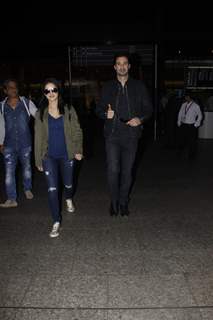 Airport Diaries: Sunny Leone with her Husband