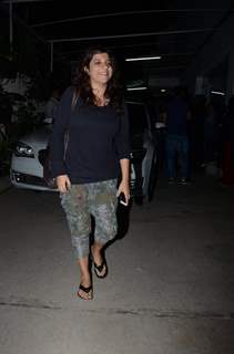 Zoya Akhtar at Special Screening of 'Raees'