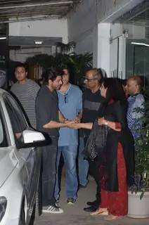 Shah Rukh Khan at Special Screening of 'Raees'